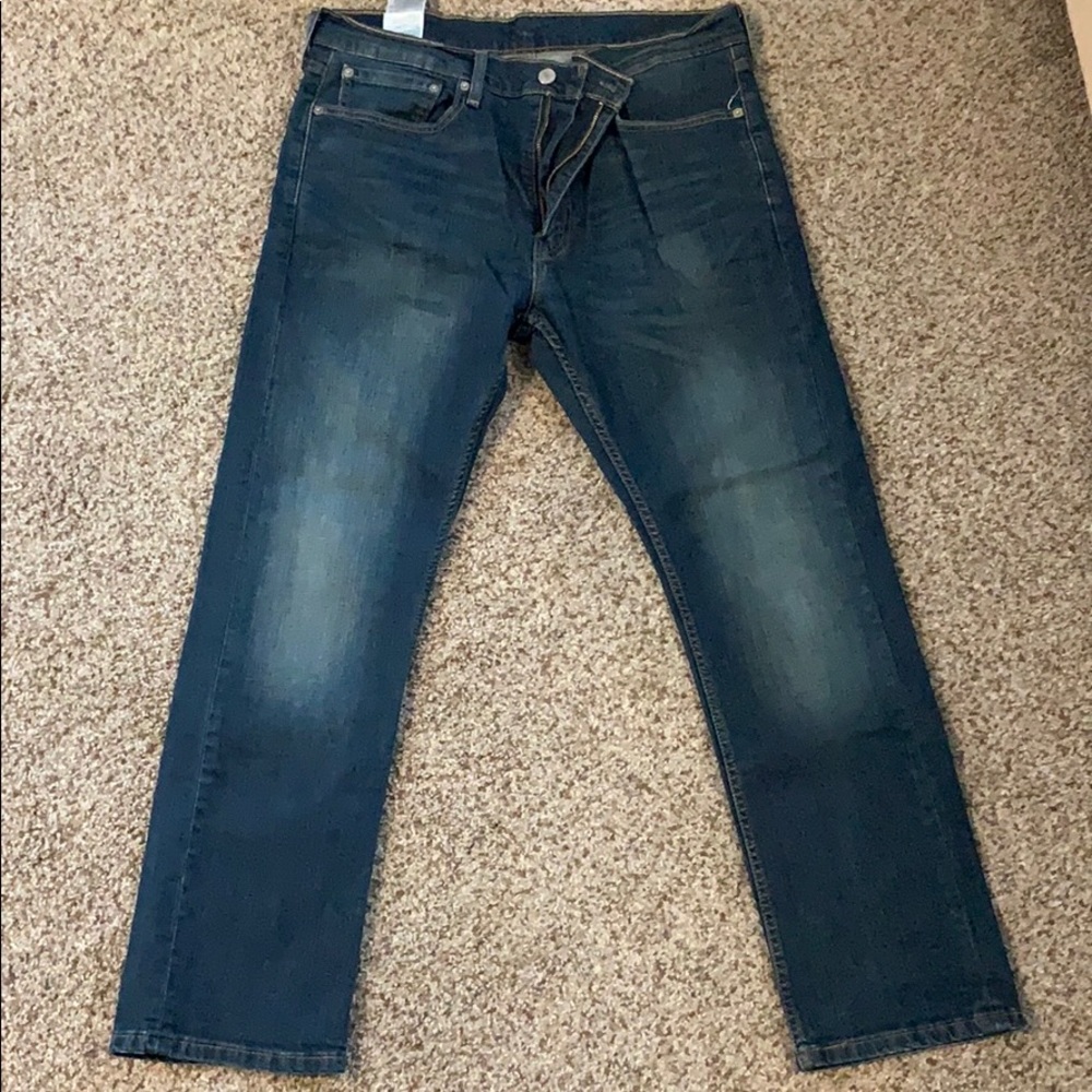 Levi’s 513 slim straight jeans 34x30 (like new)